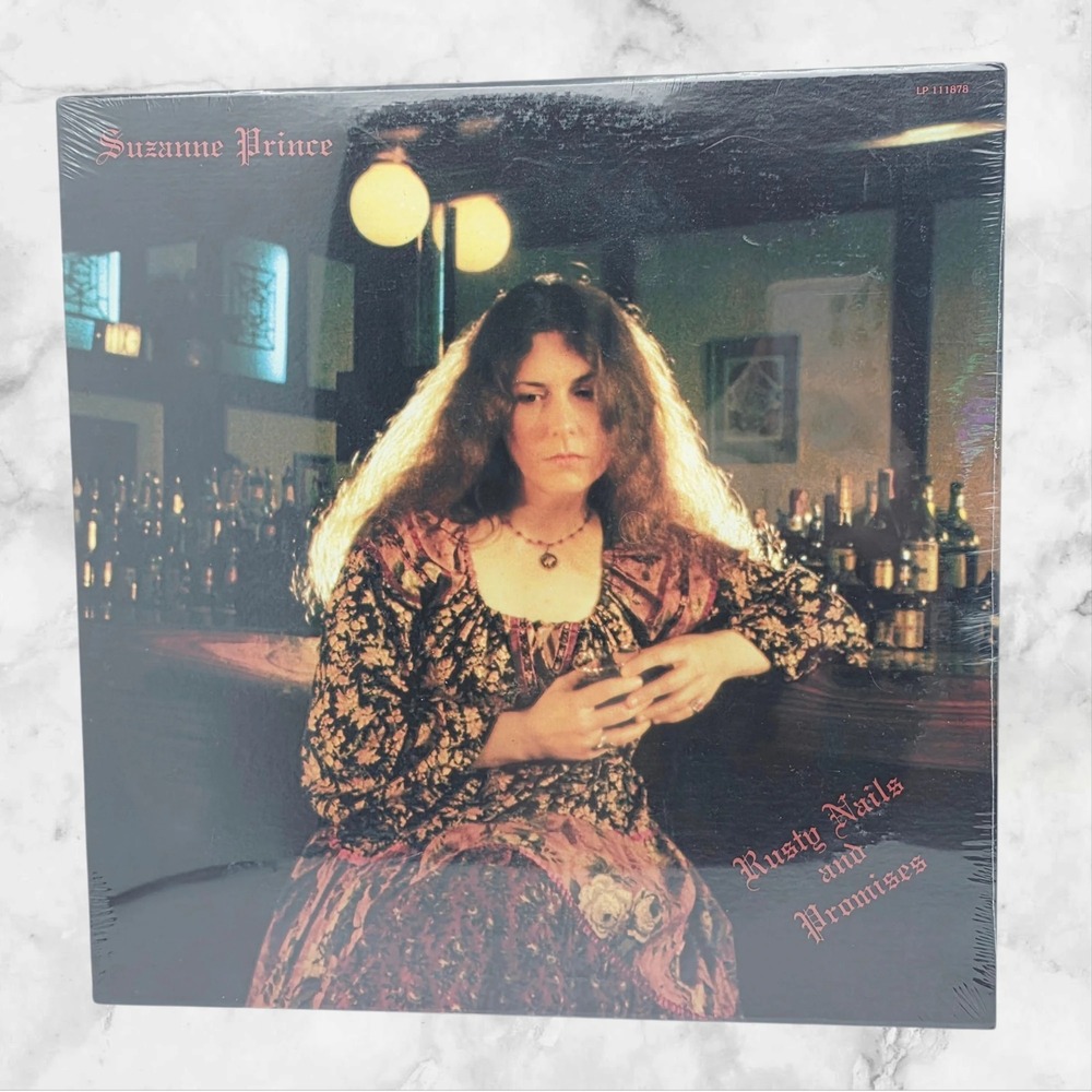 Suzanne Prince Rusty Nails and Promises Vinyl LP 12" 1978 Folk Blues Rare Sealed